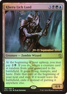 (Promo-Prerelease)Kheru Lich Lord/死者の王、ケルゥ